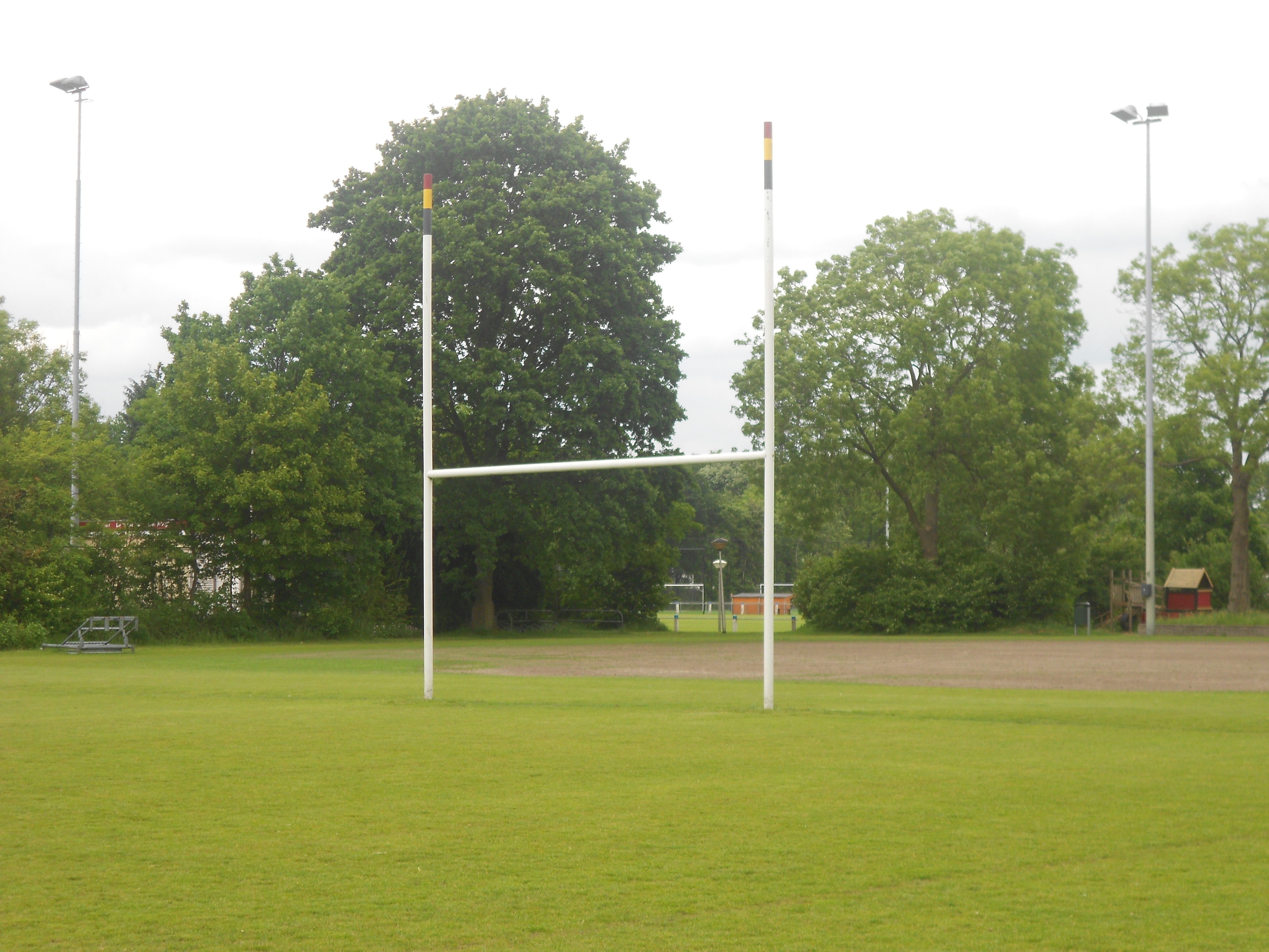 Rugby-Am football-goal 8,0 x 5,6 m.