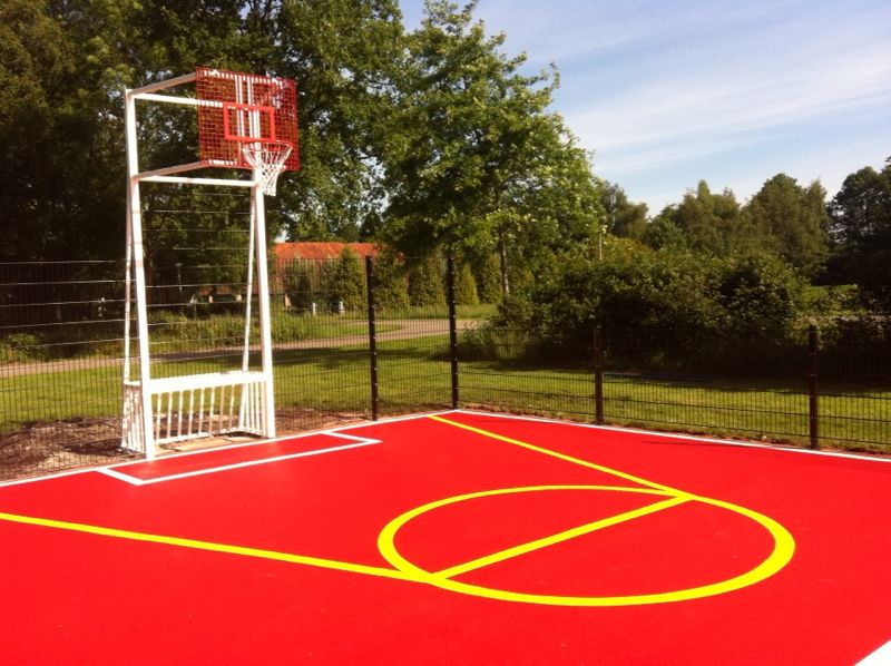 Voetbaldoel-basketbalcombi Model VBC180