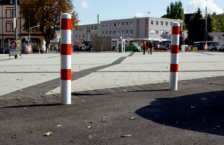 Anti-rampalen en zware parkeerpalen