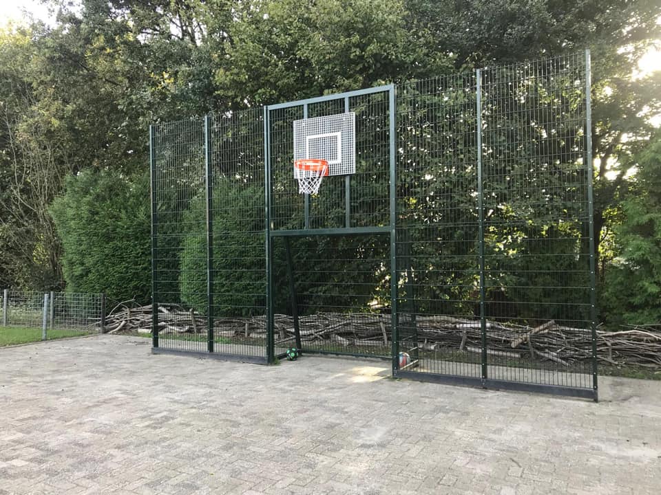 Voetbaldoel met basketbal VBC160