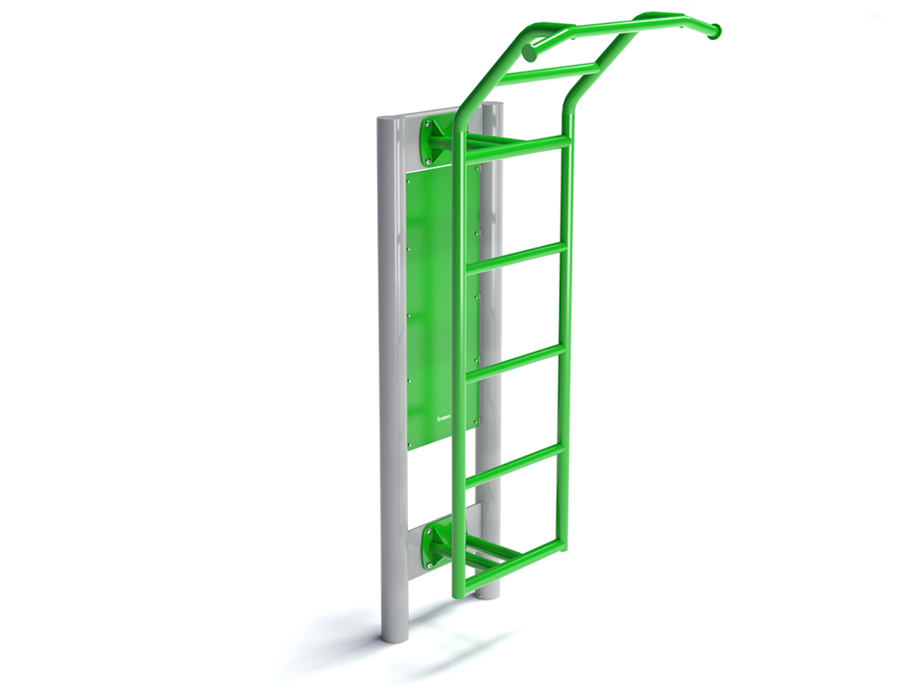 Outdoor fitness ladder