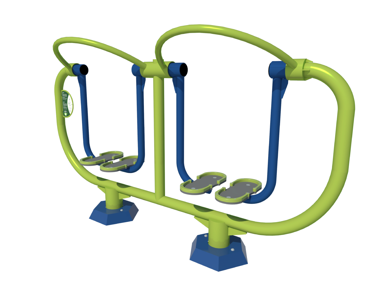 Kinderfitness de Dubbele Airwalker