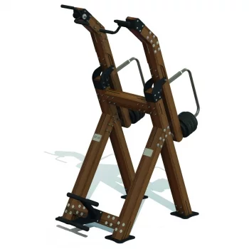 Lat pulldown machine