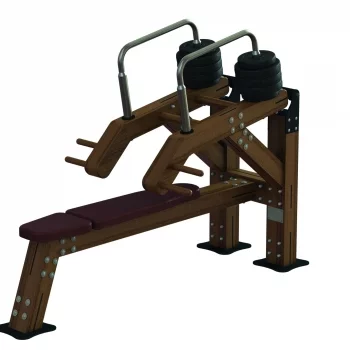 Krachtsportmachine outdoor bench press