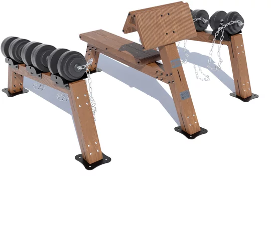 Dumbbell Row Outdoor krachttrainingsmachine